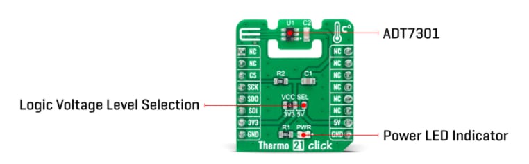 Mikroe Thermo 21 Click Mikroe Thermo 21 Click
